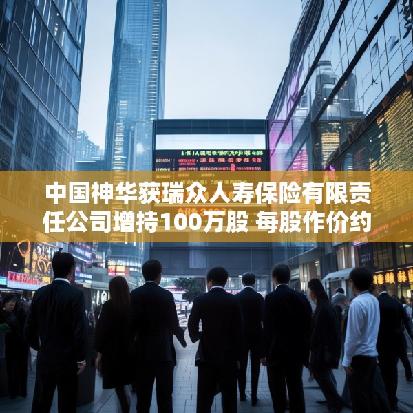 中国神华获瑞众人寿保险有限责任公司增持100万股 每股作价约31.92港元