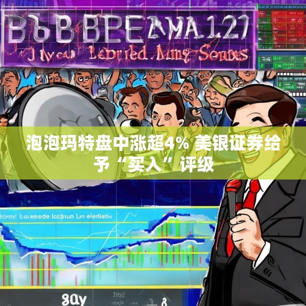 泡泡玛特盘中涨超4% 美银证券给予“买入”评级