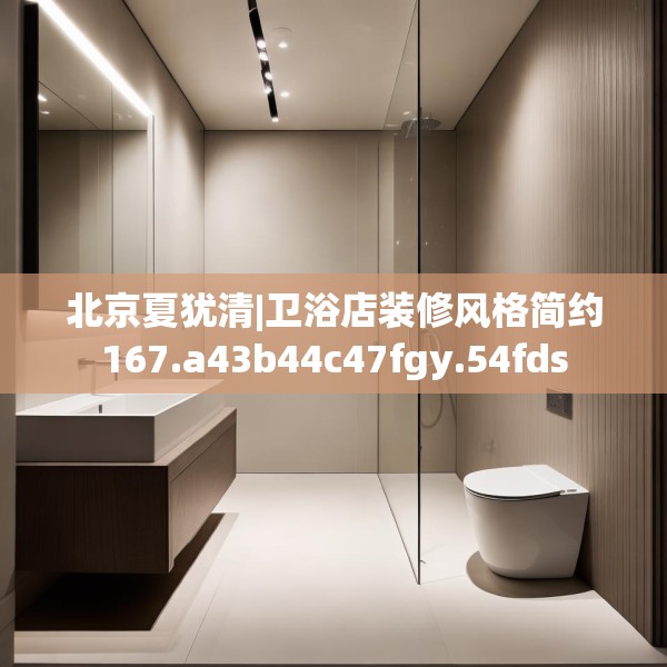 北京夏犹清|卫浴店装修风格简约167.a43b44c47fgy.54fds