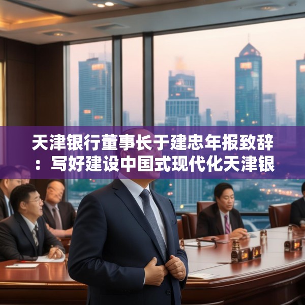 天津银行董事长于建忠年报致辞：写好建设中国式现代化天津银行“章节”