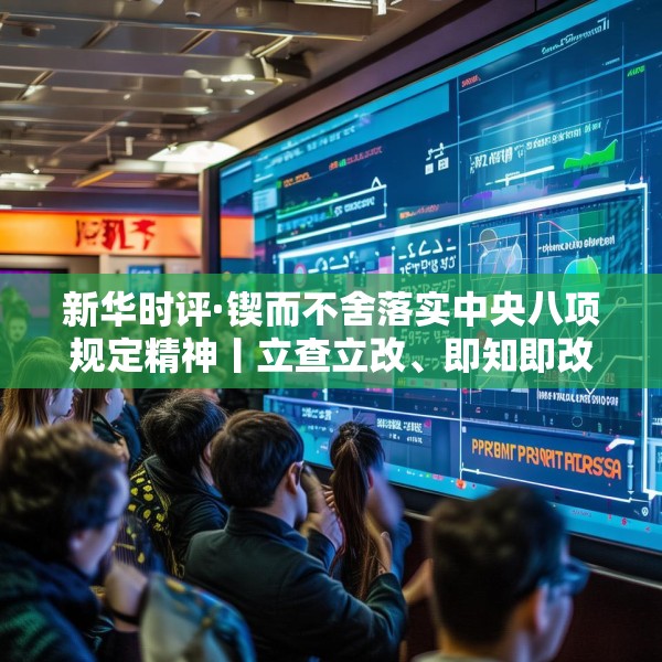 新华时评·锲而不舍落实中央八项规定精神丨立查立改、即知即改