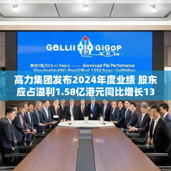 高力集团发布2024年度业绩 股东应占溢利1.58亿港元同比增长13.8%