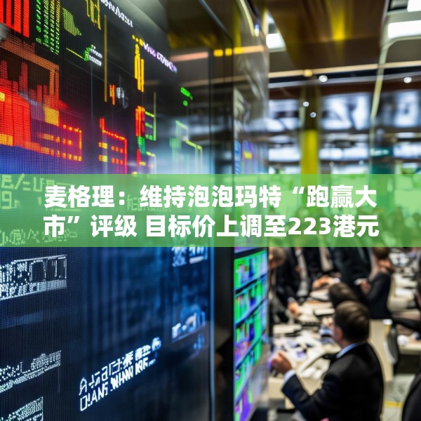 麦格理：维持泡泡玛特“跑赢大市”评级 目标价上调至223港元
