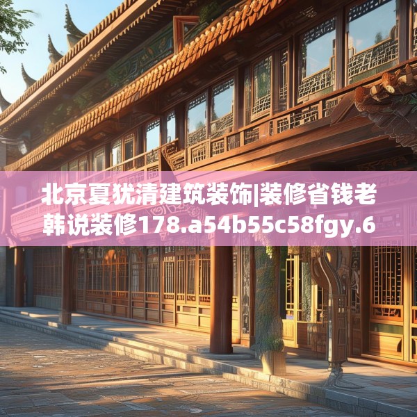 北京夏犹清建筑装饰|装修省钱老韩说装修178.a54b55c58fgy.65dewqe
