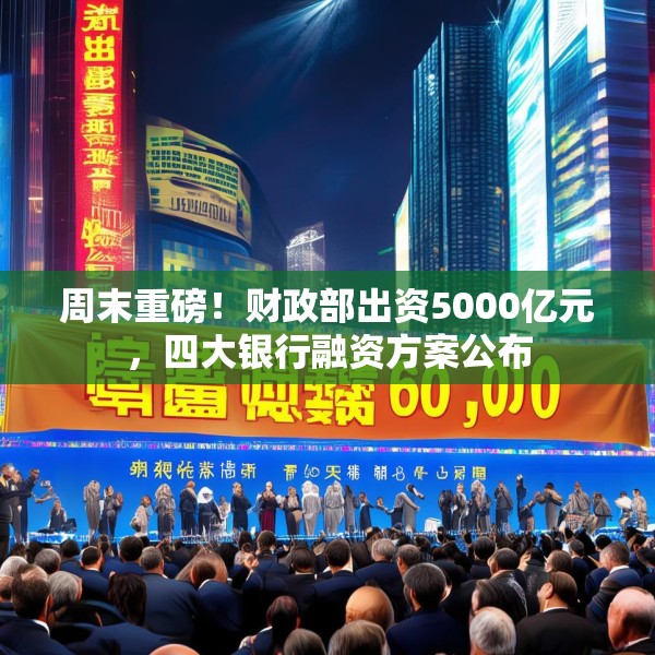 周末重磅！财政部出资5000亿元，四大银行融资方案公布