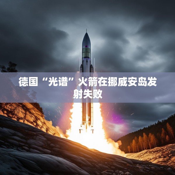 德国“光谱”火箭在挪威安岛发射失败