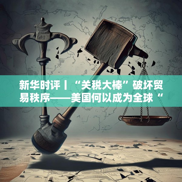 新华时评丨“关税大棒”破坏贸易秩序——美国何以成为全球“风险源”