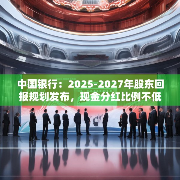 中国银行：2025-2027年股东回报规划发布，现金分红比例不低于10%