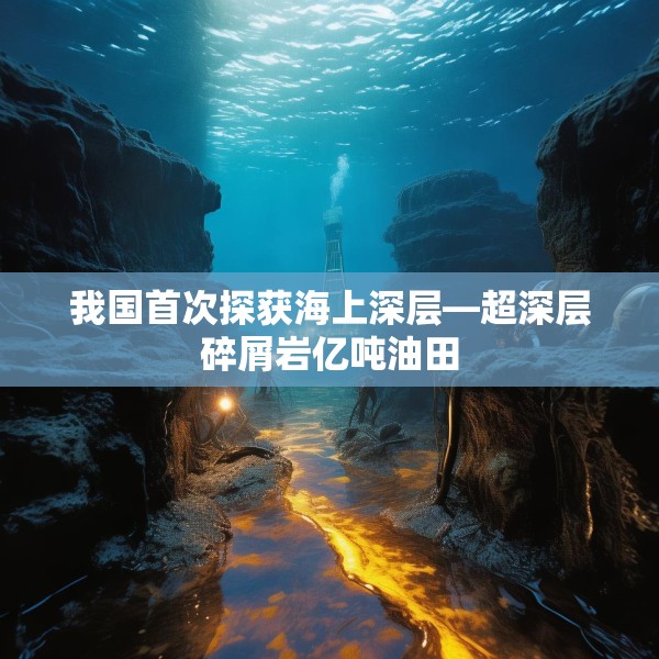 我国首次探获海上深层—超深层碎屑岩亿吨油田