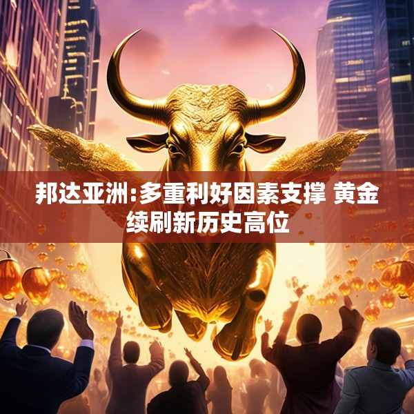 邦达亚洲:多重利好因素支撑 黄金续刷新历史高位