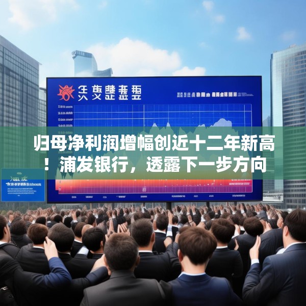 归母净利润增幅创近十二年新高！浦发银行，透露下一步方向