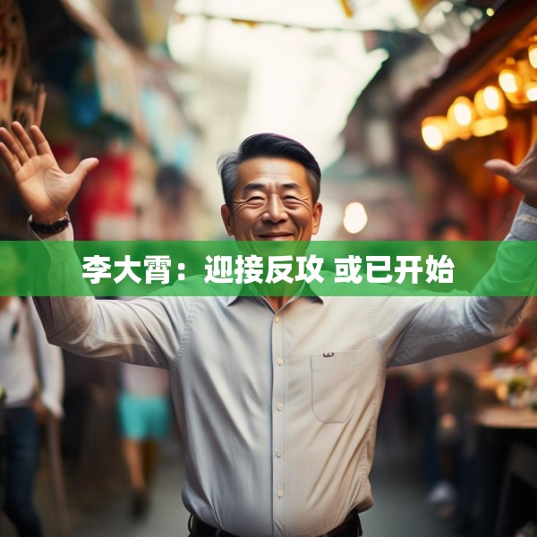 李大霄：迎接反攻 或已开始