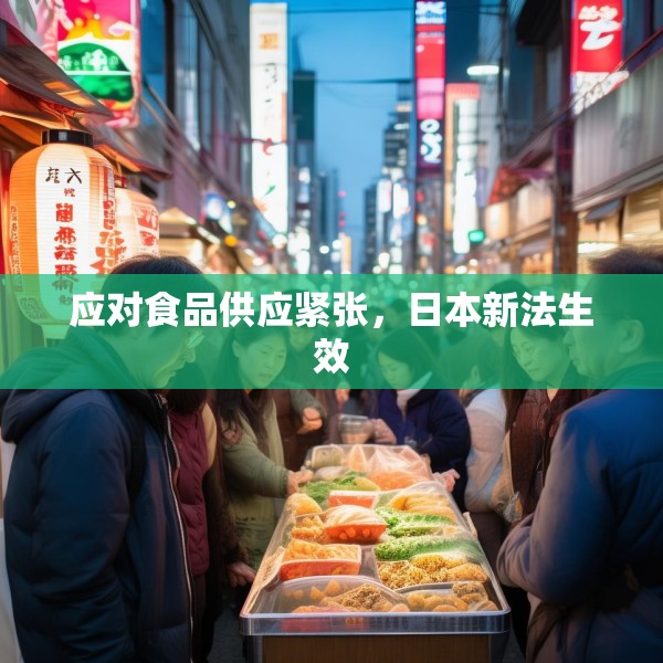 应对食品供应紧张，日本新法生效