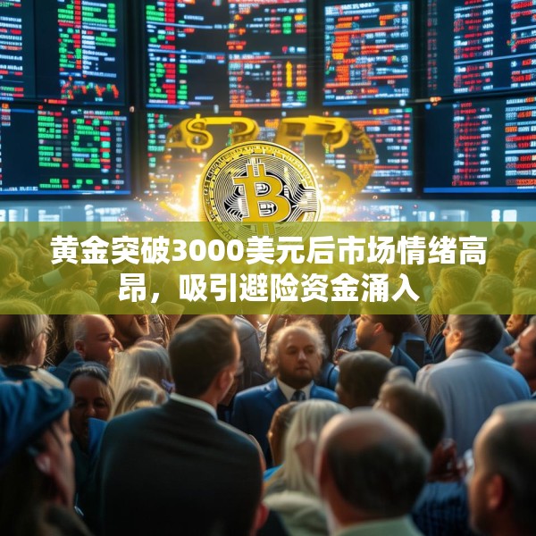 黄金突破3000美元后市场情绪高昂，吸引避险资金涌入