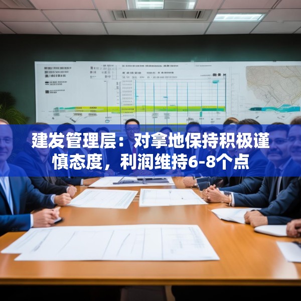 建发管理层：对拿地保持积极谨慎态度，利润维持6-8个点