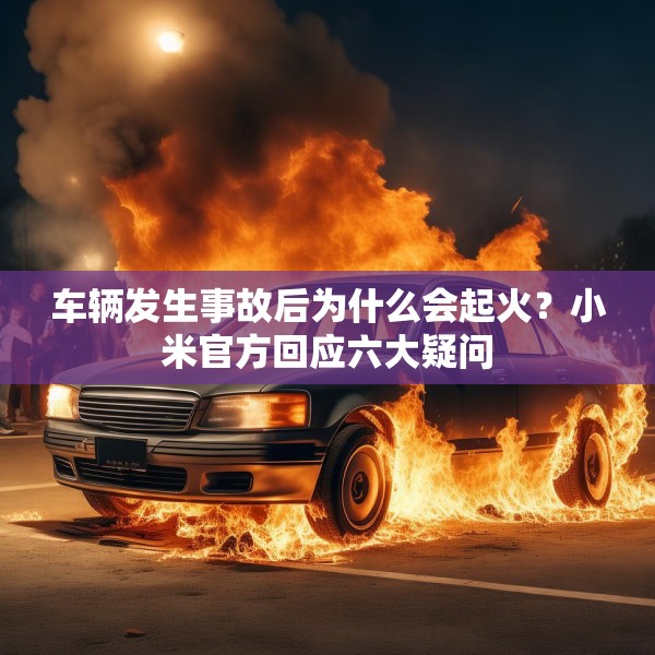 车辆发生事故后为什么会起火？小米官方回应六大疑问
