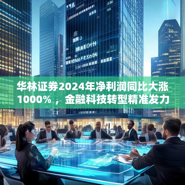 华林证券2024年净利润同比大涨1000% ，金融科技转型精准发力