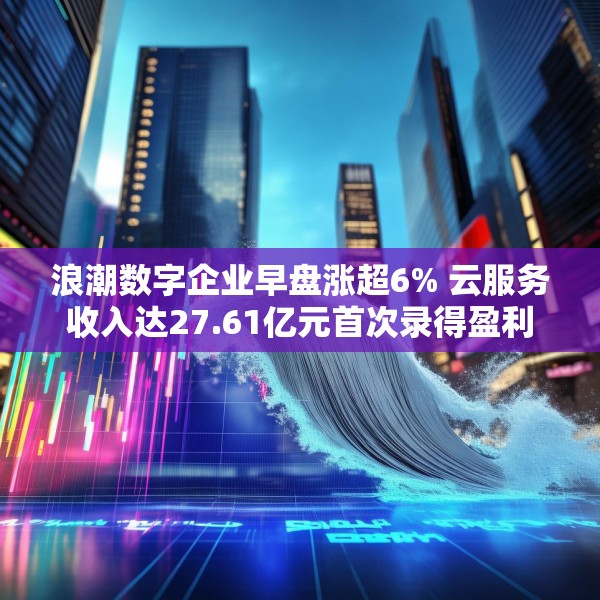 浪潮数字企业早盘涨超6% 云服务收入达27.61亿元首次录得盈利