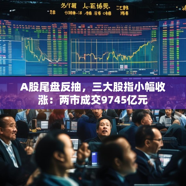 A股尾盘反抽，三大股指小幅收涨：两市成交9745亿元