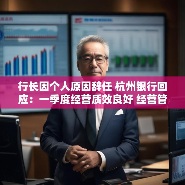 行长因个人原因辞任 杭州银行回应：一季度经营质效良好 经营管理不受影响 董事长代为履职
