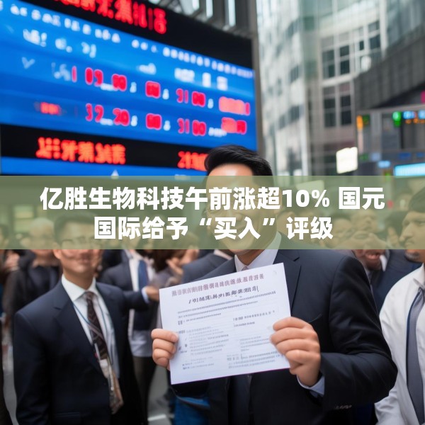 亿胜生物科技午前涨超10% 国元国际给予“买入”评级