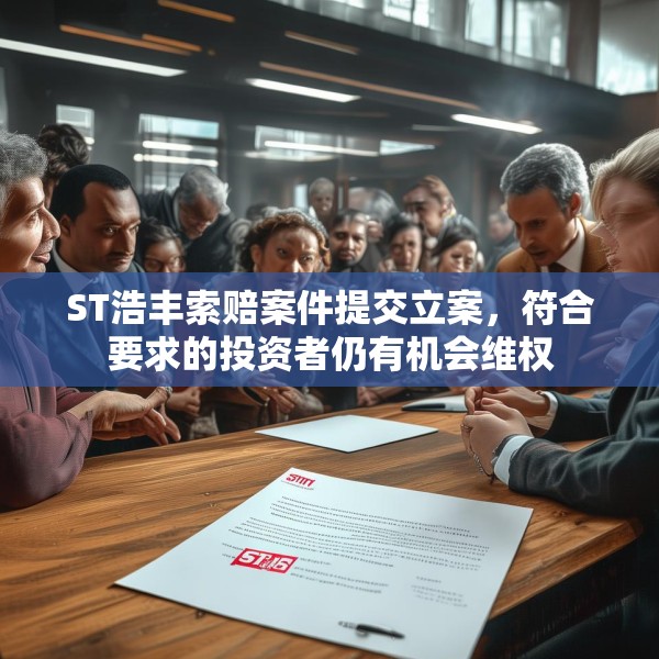 ST浩丰索赔案件提交立案，符合要求的投资者仍有机会维权