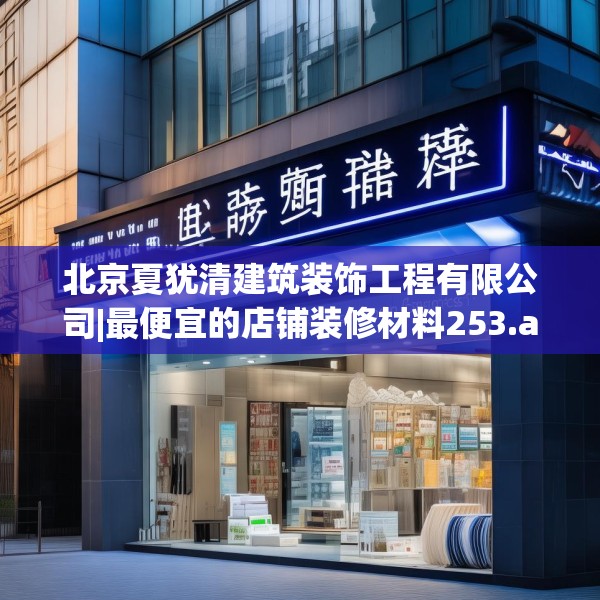 北京夏犹清建筑装饰工程有限公司|最便宜的店铺装修材料253.a129b130c133fgy.140jhhj