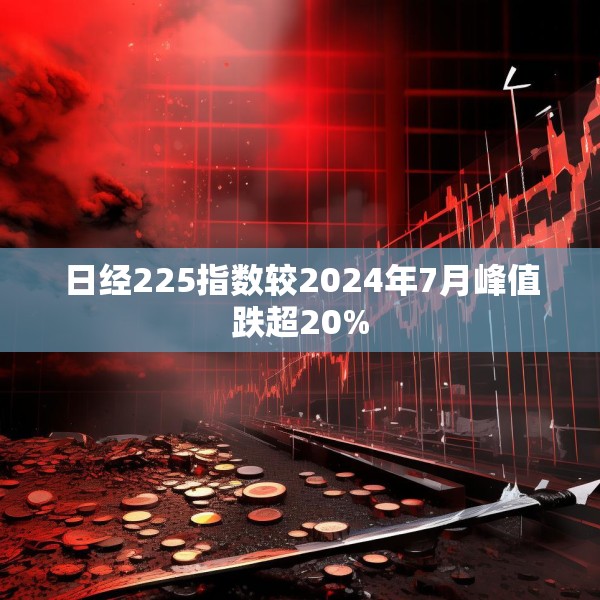 日经225指数较2024年7月峰值跌超20%