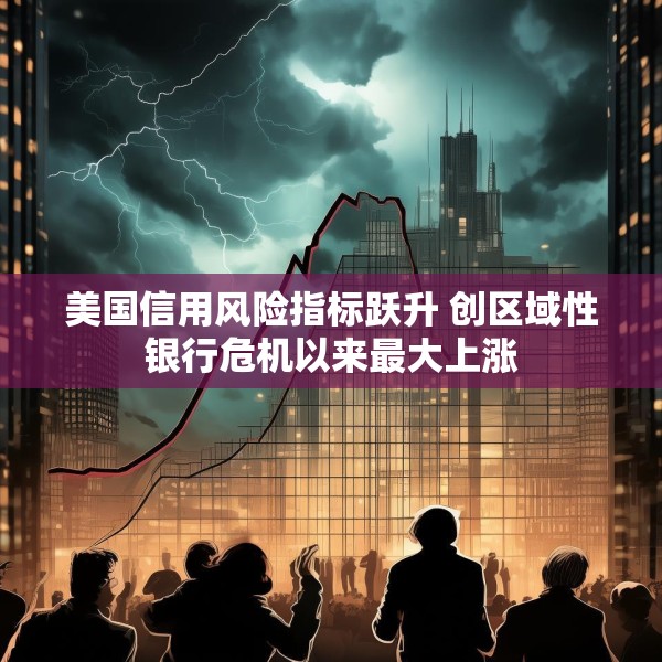 美国信用风险指标跃升 创区域性银行危机以来最大上涨