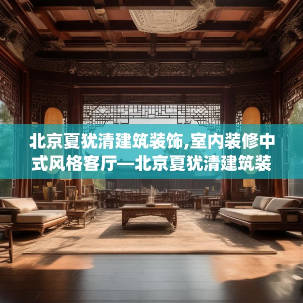 北京夏犹清建筑装饰,室内装修中式风格客厅—北京夏犹清建筑装饰344.a220b221c224fgy.23176672