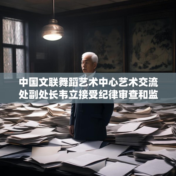 中国文联舞蹈艺术中心艺术交流处副处长韦立接受纪律审查和监察调查