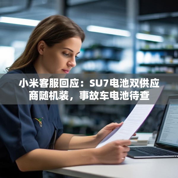 小米客服回应：SU7电池双供应商随机装，事故车电池待查