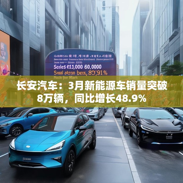 长安汽车：3月新能源车销量突破8万辆，同比增长48.9%