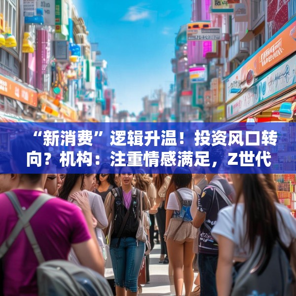 “新消费”逻辑升温！投资风口转向？机构：注重情感满足，Z世代成为消费主力，长期看好消费升级机会