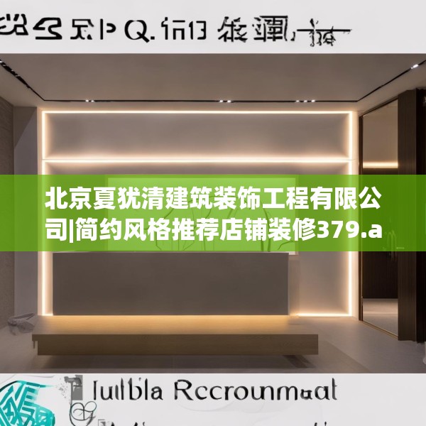 北京夏犹清建筑装饰工程有限公司|简约风格推荐店铺装修379.a255b256c259fgy.266jhhj