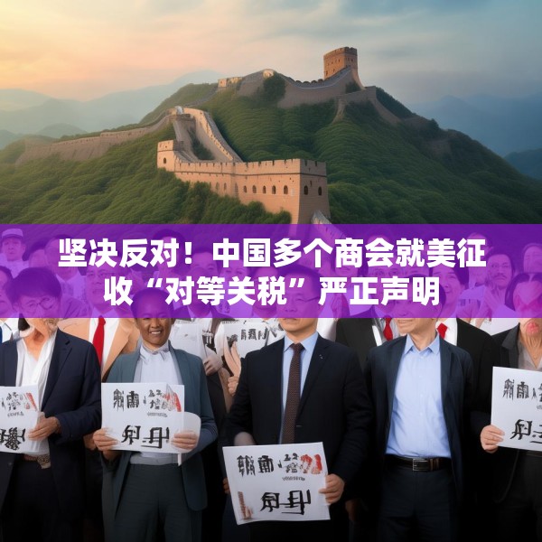 坚决反对！中国多个商会就美征收“对等关税”严正声明