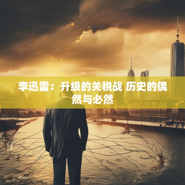 李迅雷：升级的关税战 历史的偶然与必然