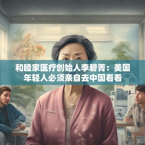 和睦家医疗创始人李碧菁：美国年轻人必须亲自去中国看看