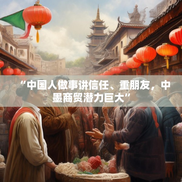 “中国人做事讲信任、重朋友，中墨商贸潜力巨大”