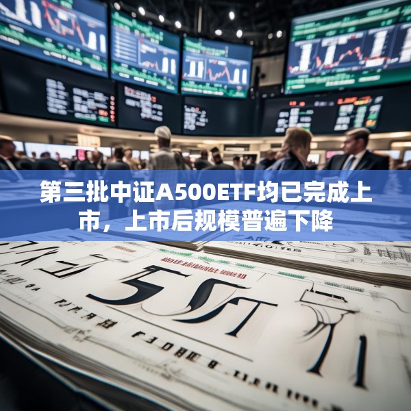 第三批中证A500ETF均已完成上市，上市后规模普遍下降