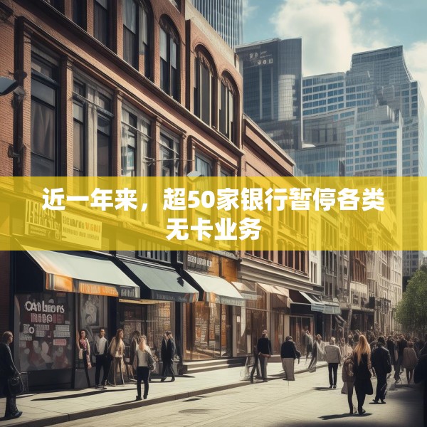近一年来，超50家银行暂停各类无卡业务