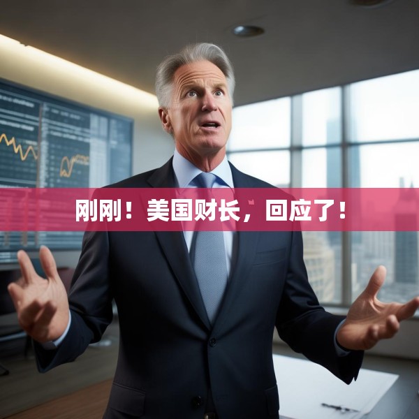 刚刚！美国财长，回应了！