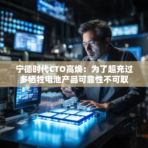 宁德时代CTO高焕：为了超充过多牺牲电池产品可靠性不可取