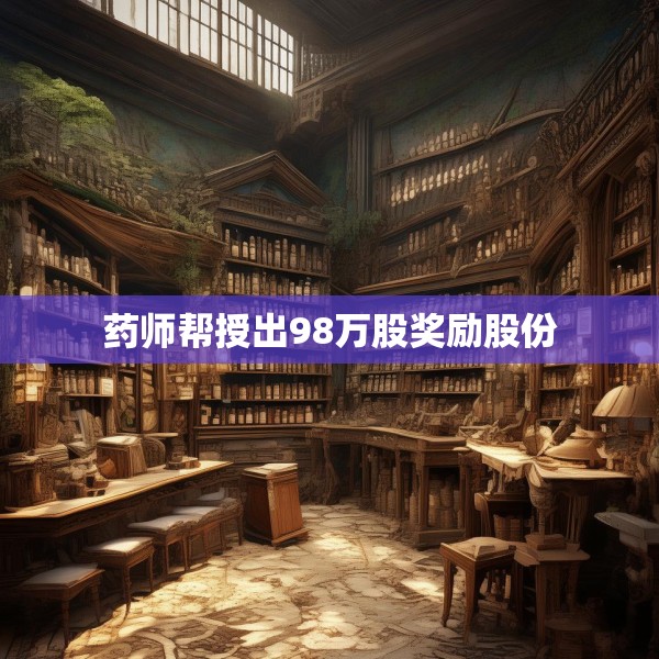药师帮授出98万股奖励股份
