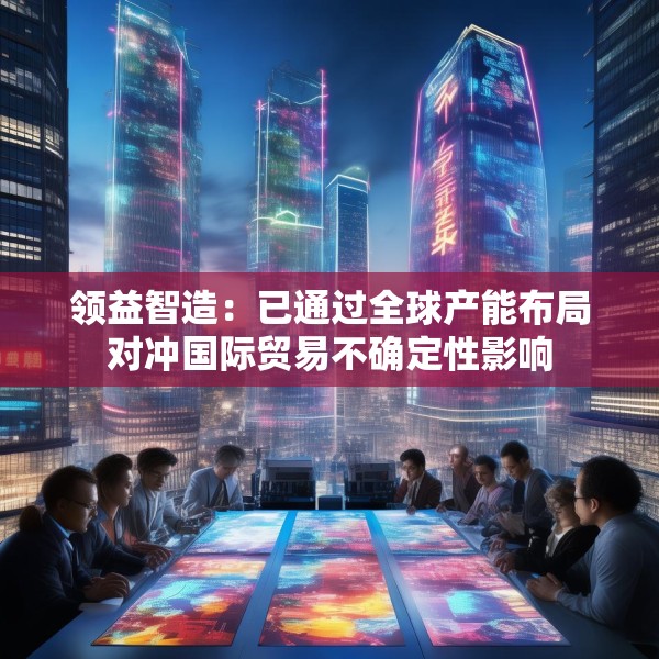领益智造：已通过全球产能布局对冲国际贸易不确定性影响