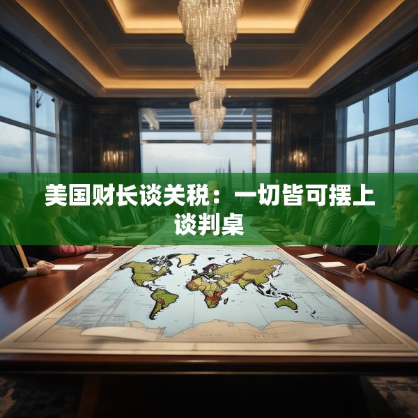 美国财长谈关税：一切皆可摆上谈判桌