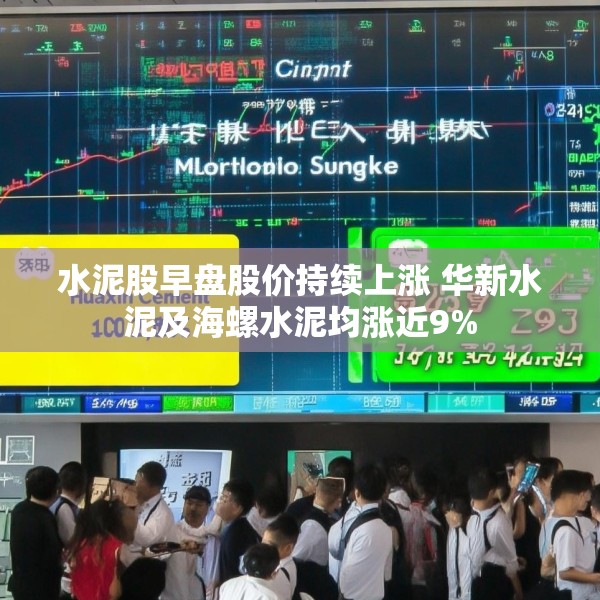 水泥股早盘股价持续上涨 华新水泥及海螺水泥均涨近9%