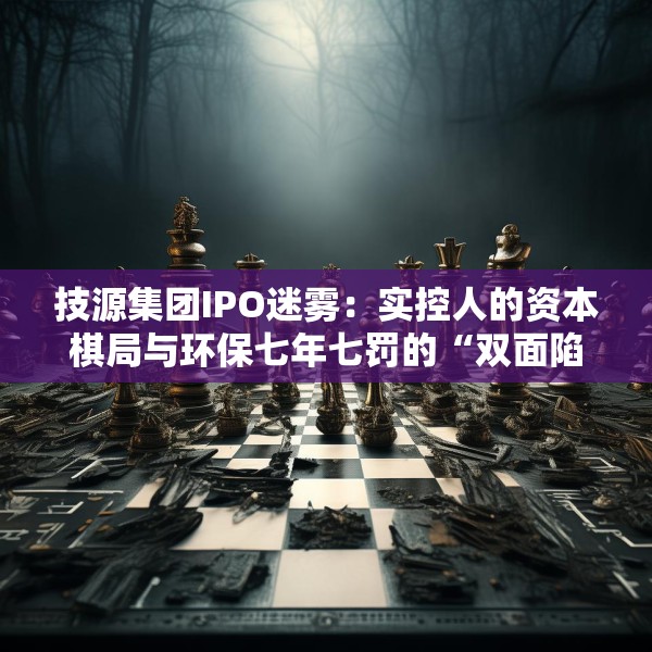 技源集团IPO迷雾：实控人的资本棋局与环保七年七罚的“双面陷阱”