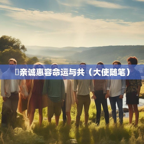 ​亲诚惠容命运与共（大使随笔）