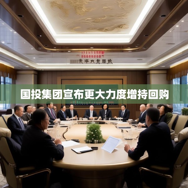 国投集团宣布更大力度增持回购